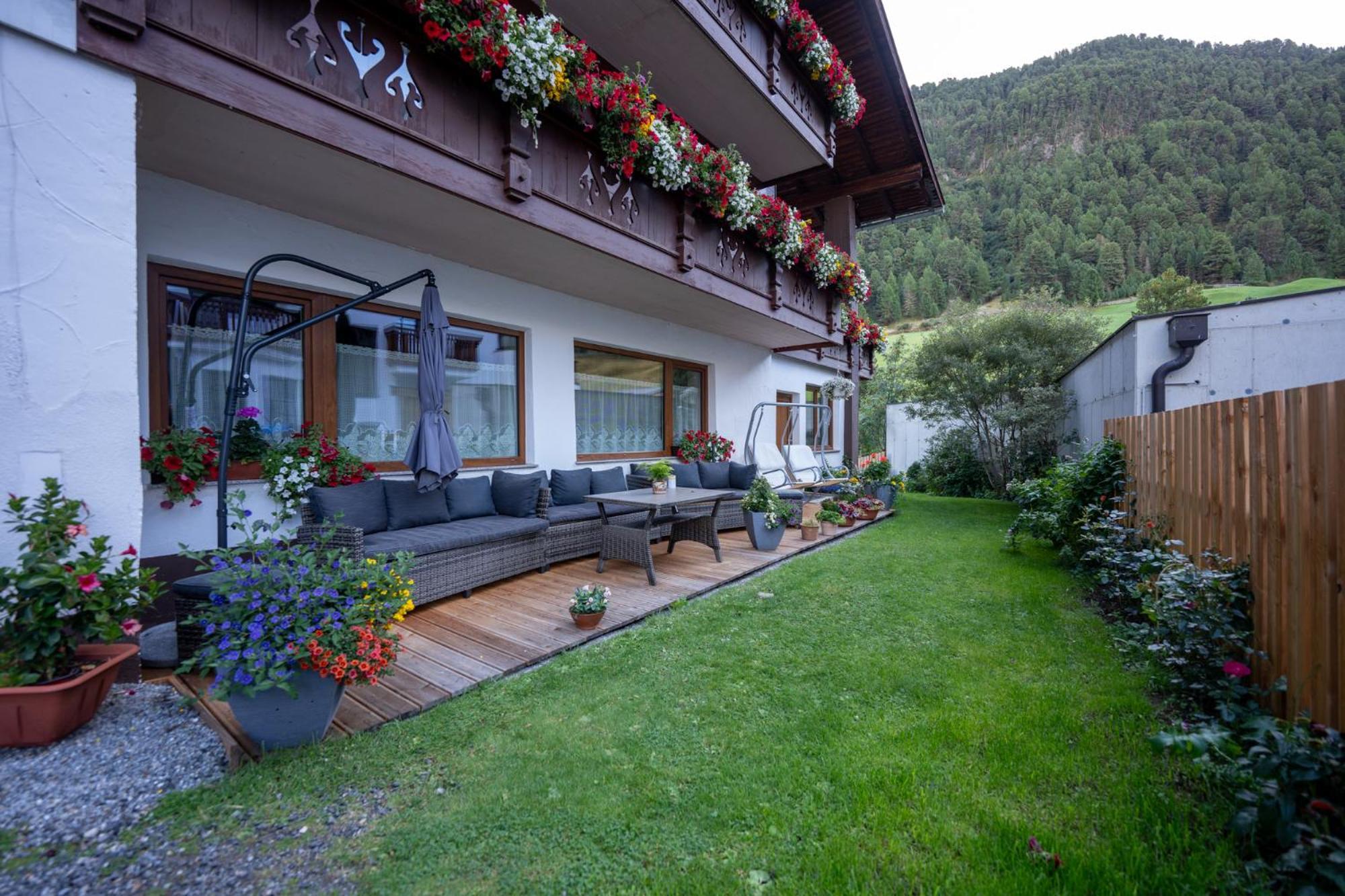 Gaestehaus -Pension Edelweiss Vent Buitenkant foto
