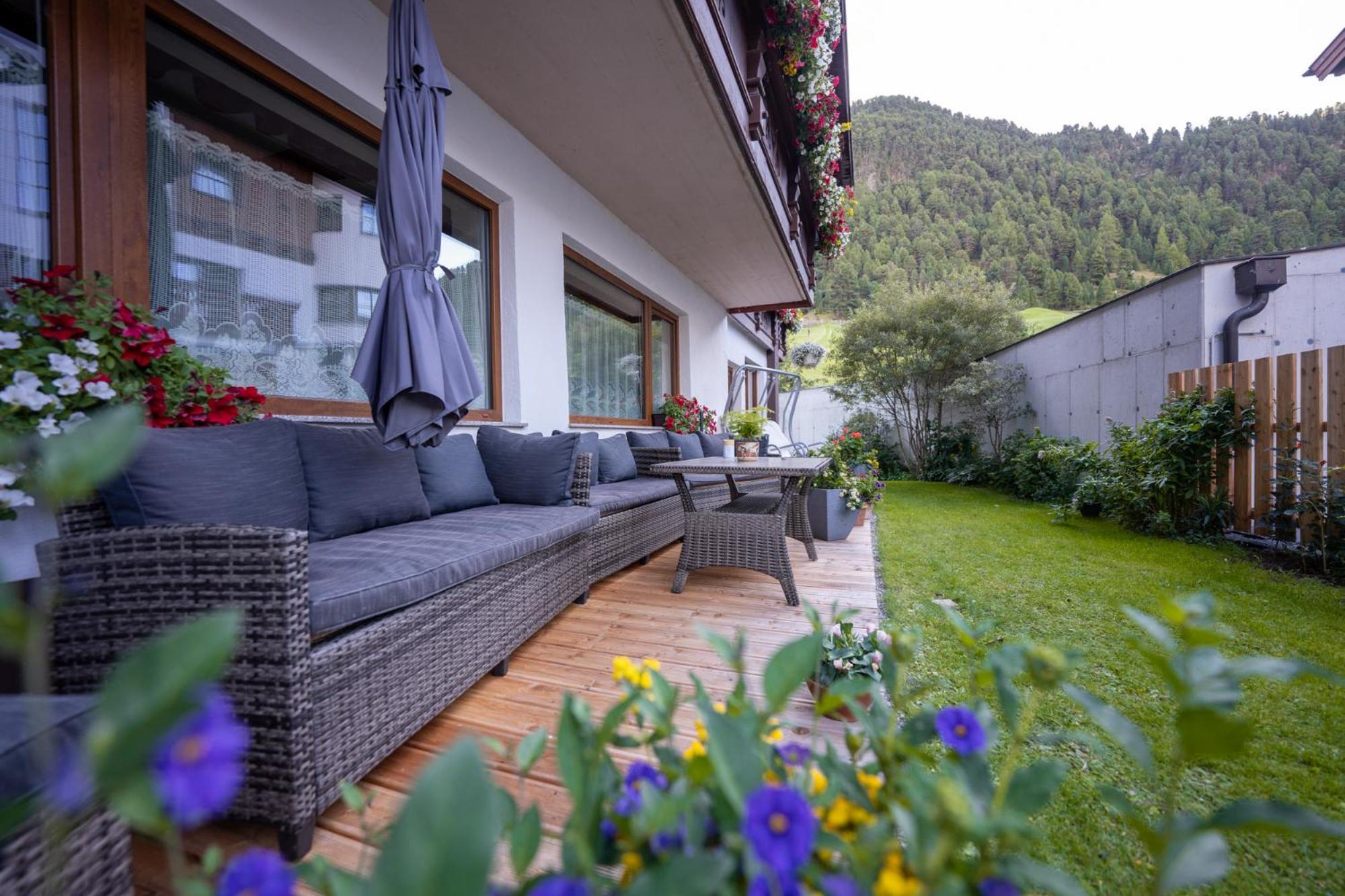 Gaestehaus -Pension Edelweiss Vent Buitenkant foto